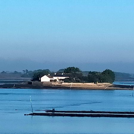 Au Calme, Les Pieds Dans L'Eau, 106 Route De La Pointe De Ruault 56370 Sarzeau Apartman Kültér fotó