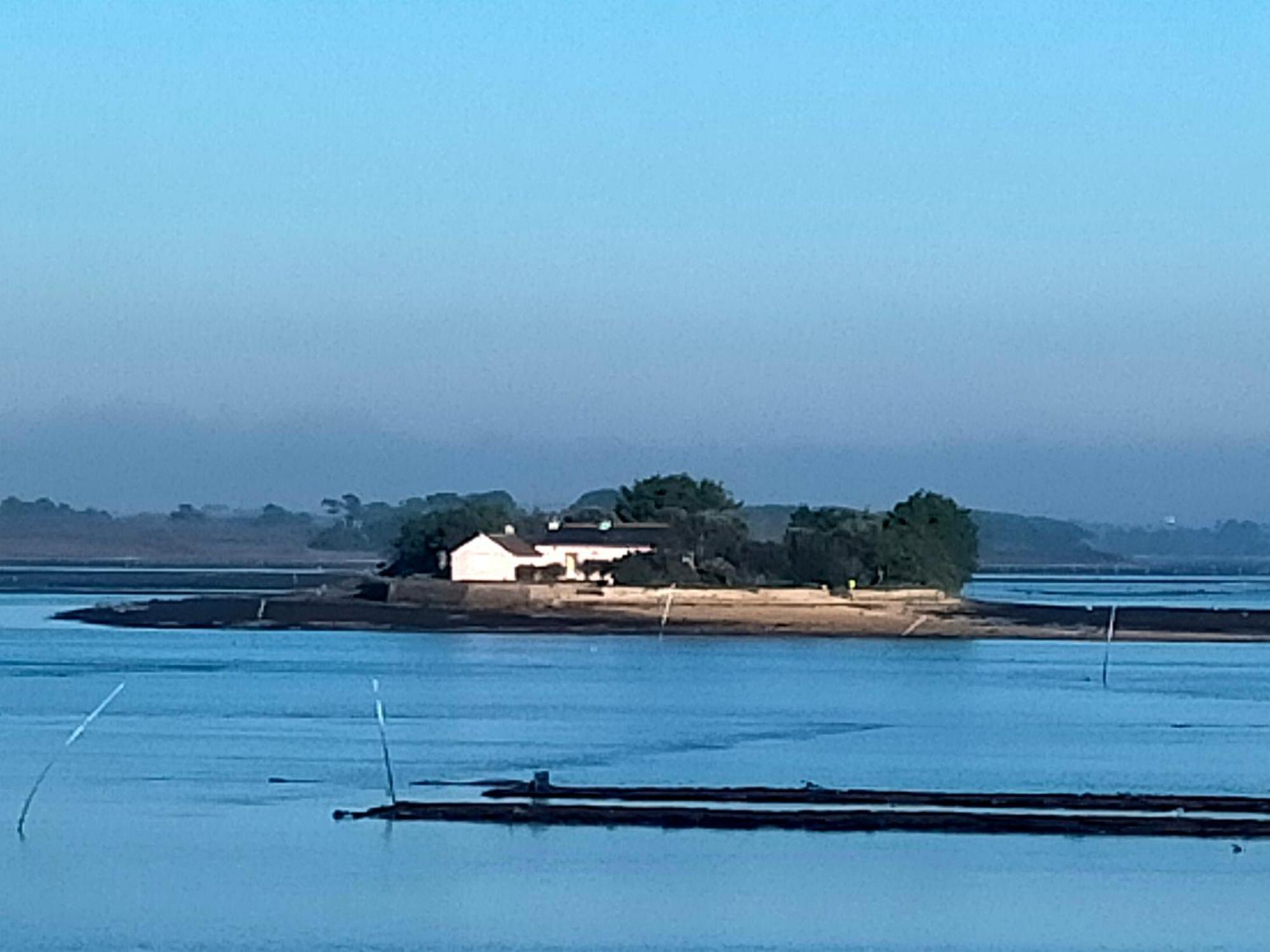 Au Calme, Les Pieds Dans L'Eau, 106 Route De La Pointe De Ruault 56370 Sarzeau Apartman Kültér fotó